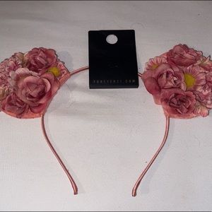 Forever21 floral headband